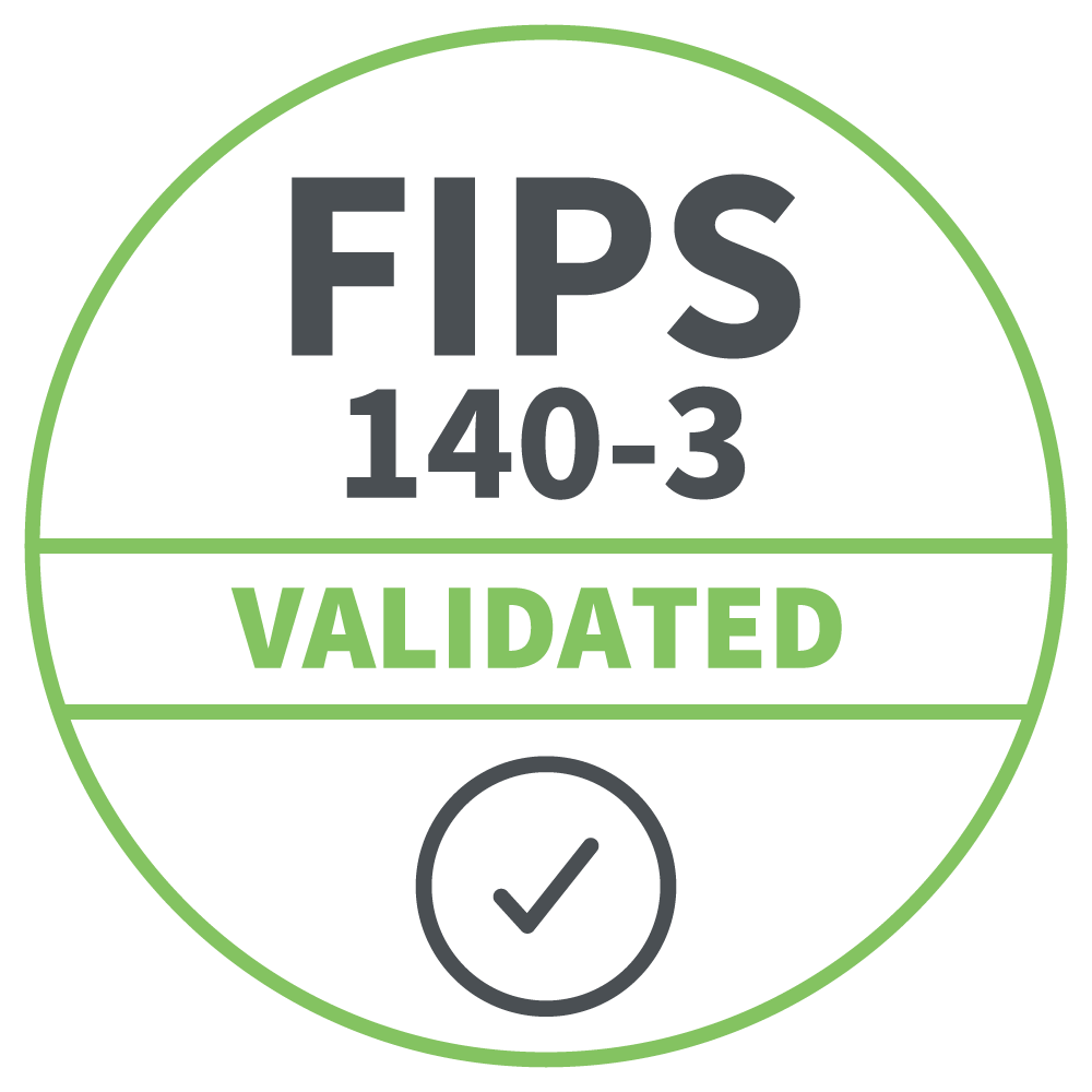 FIPS 140-3 Validated